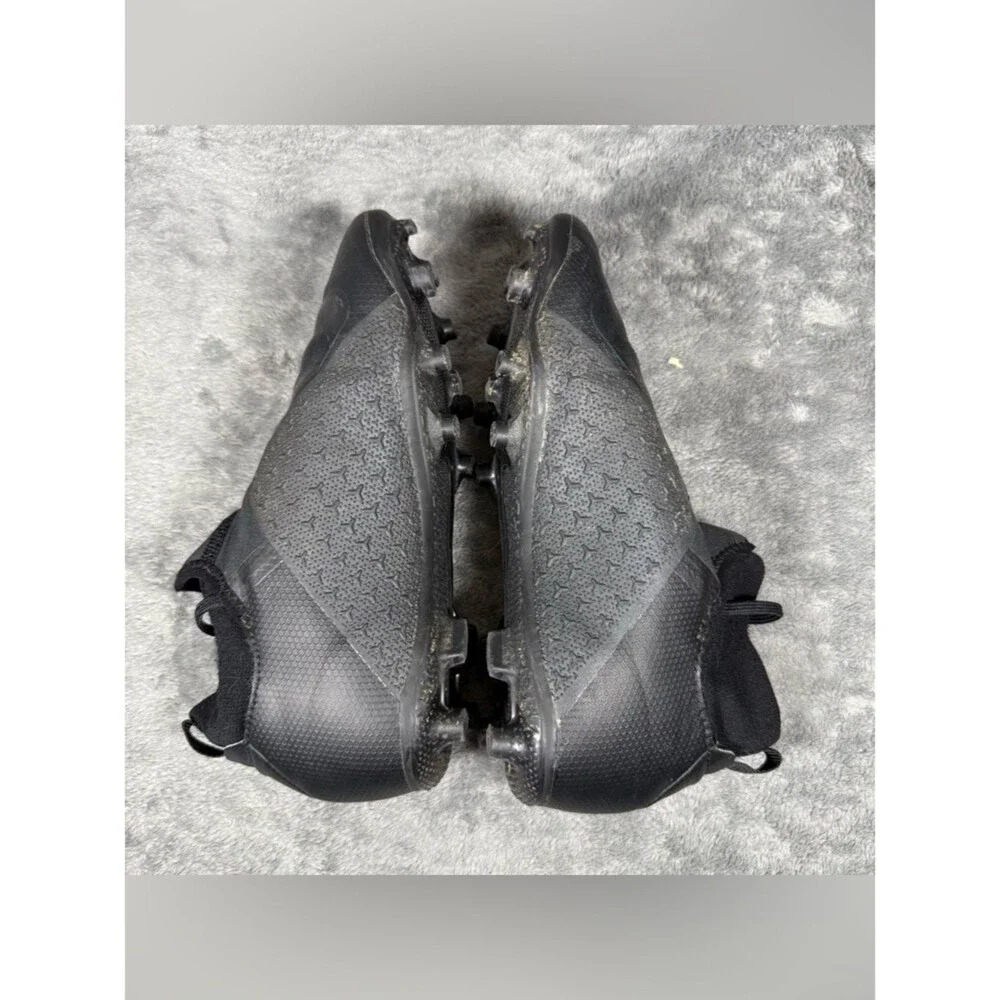 3.5Y Nike Phantom Vision Academy DF FG Soccer‎ Cleats Mid Triple Black